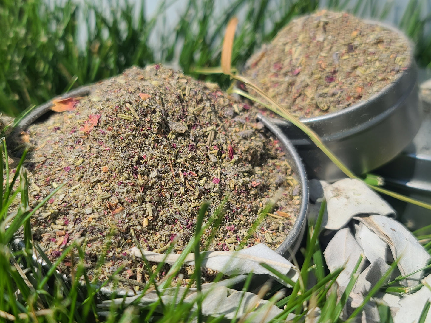 Sacred Smudge Full Size Botanical Tin