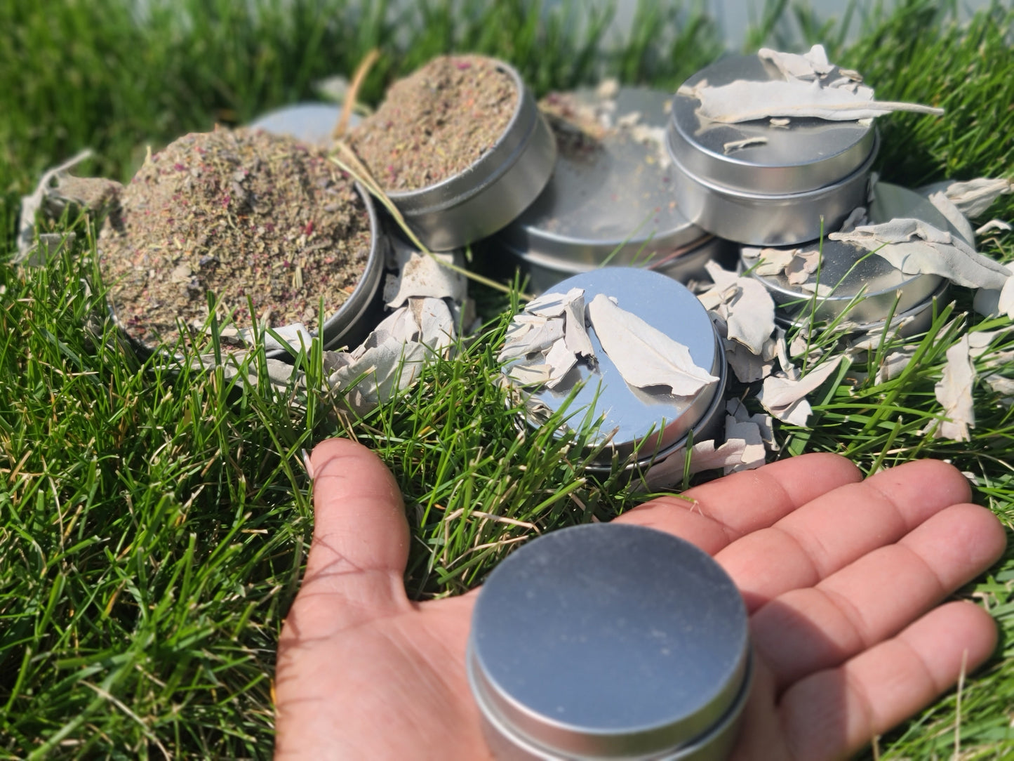Sacred Smudge Botanical Travel Tin